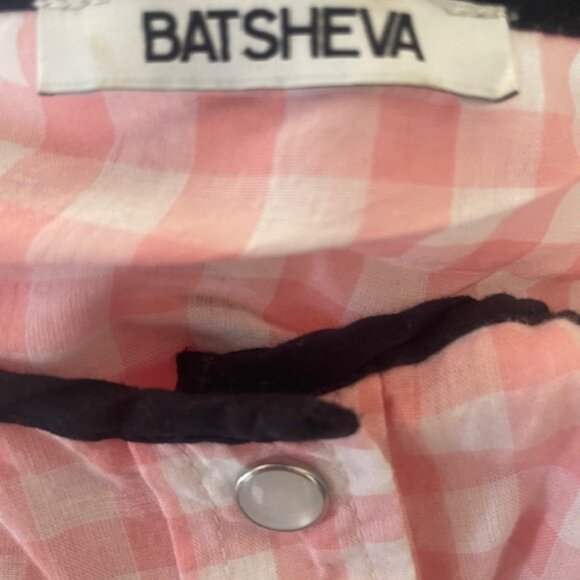 Batsheva pearl snap house dress w/pockets - Picture 4 of 11